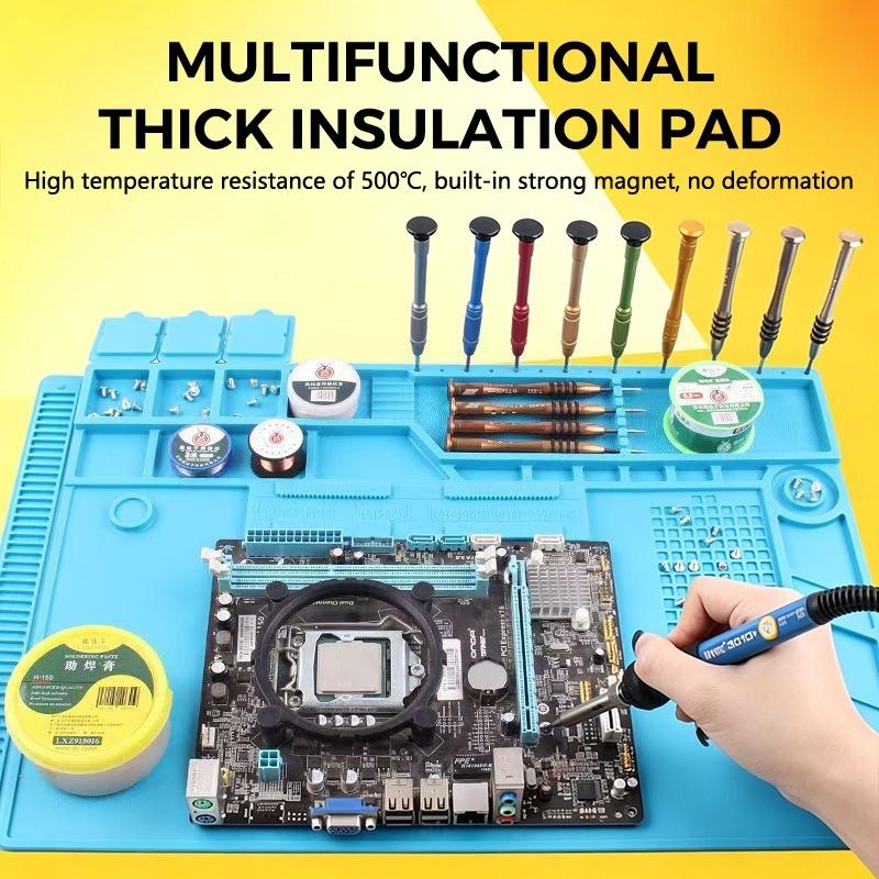 Electronics Repair Bench - Tapis de soudage en silicone antistatique