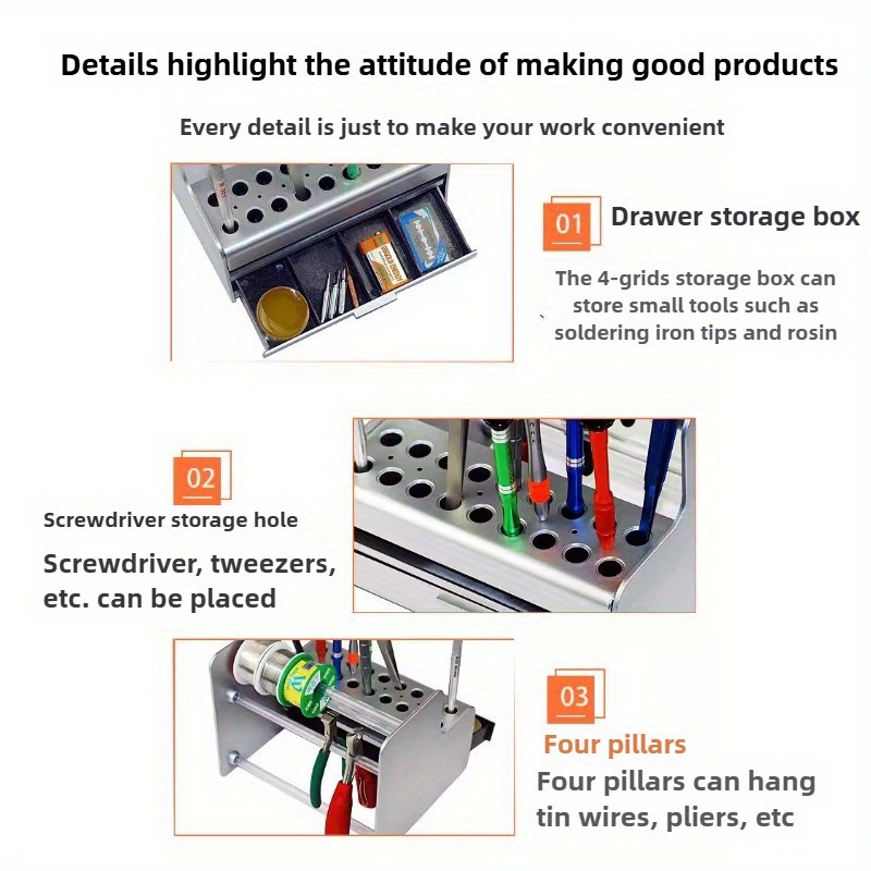 Organisateur d'outils de répar - Electronics Repair Bench avis et prix