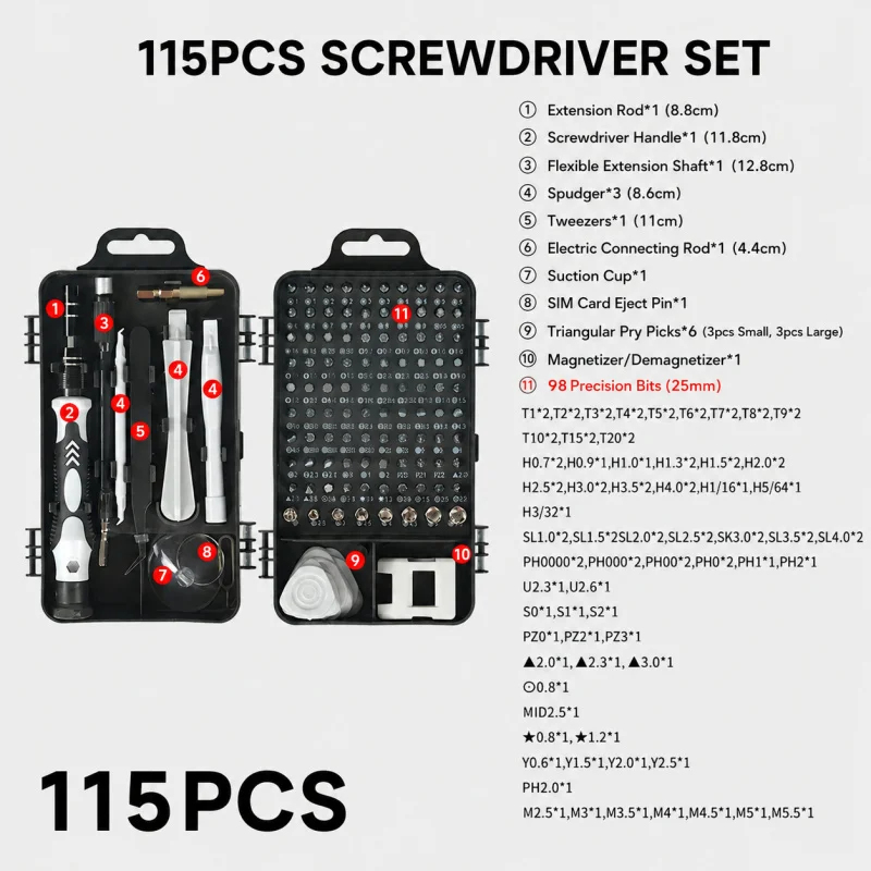 Kit de tournevis magnétique po - Electronics Repair Equipment avis et prix