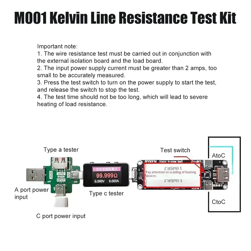 Kelvin résistance type-c compt - Electronics Repair Bench avis et prix