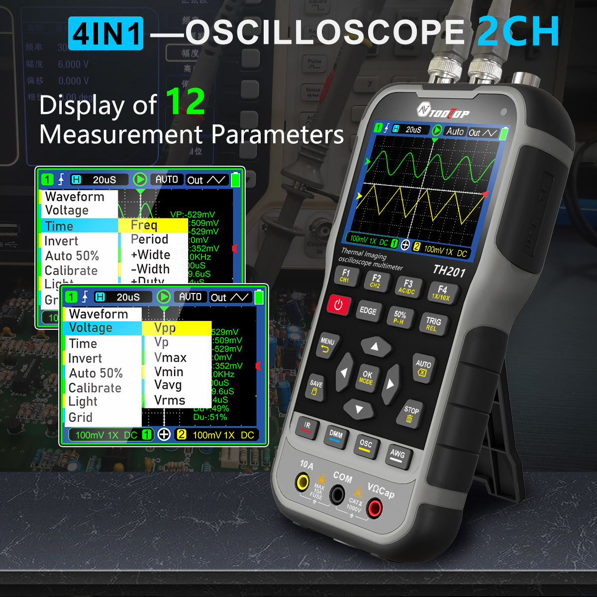 Oscilloscope thermique TOOLTOP - Electronics Repair Equipment avis et prix