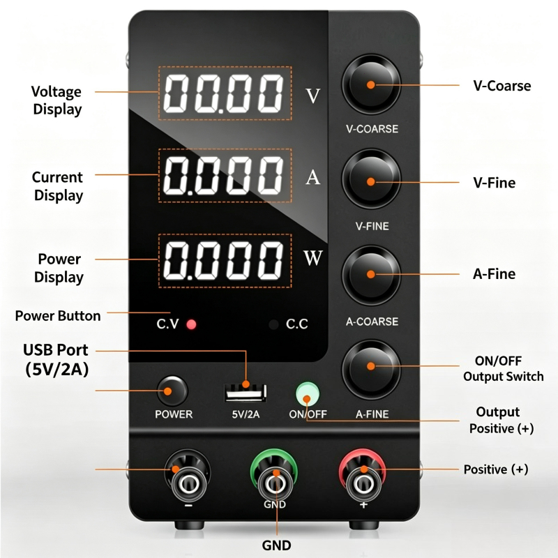 Alimentation électrique CC var - Electronics Repair Bench avis et prix