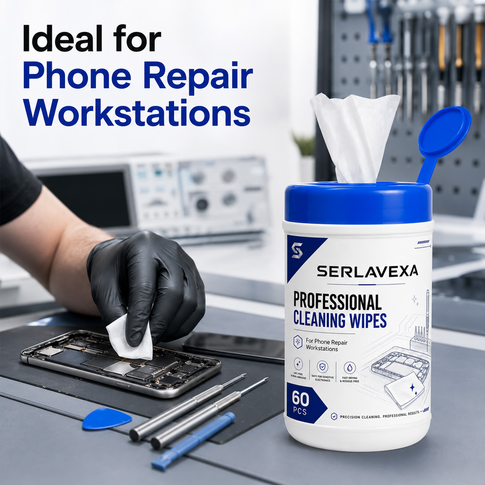 60 lingettes nettoyantes pour  - Electronics Repair Bench avis et prix